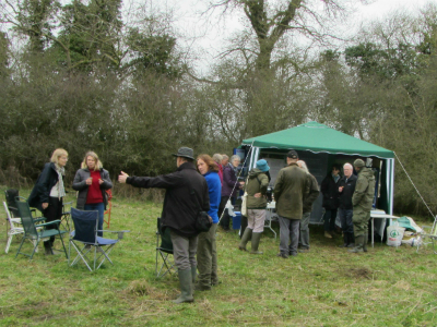 Millhoppers NR wardens & visitors