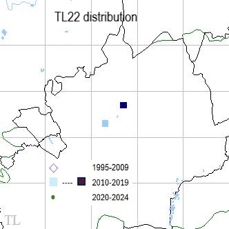 Chalkhill Blue TL22 distribution