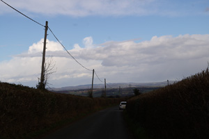 SO51 view north away from 10km but showing flailed hedgerows - Liz Goodyear